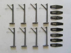 Märklin 8911 - Escala Z - 8 x Mástil de extensión con placas de sujeción - Altura 38 mm (2) - Imagen 1 de 1