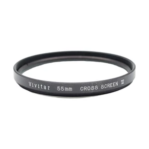 Vivitar 55mm Cross Screen VI 55 MM Lattice Filter IN Case - Picture 1 of 1