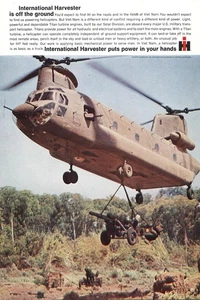 1967 International Harvester: Military Helicopter Vintage Print Ad - Picture 1 of 1