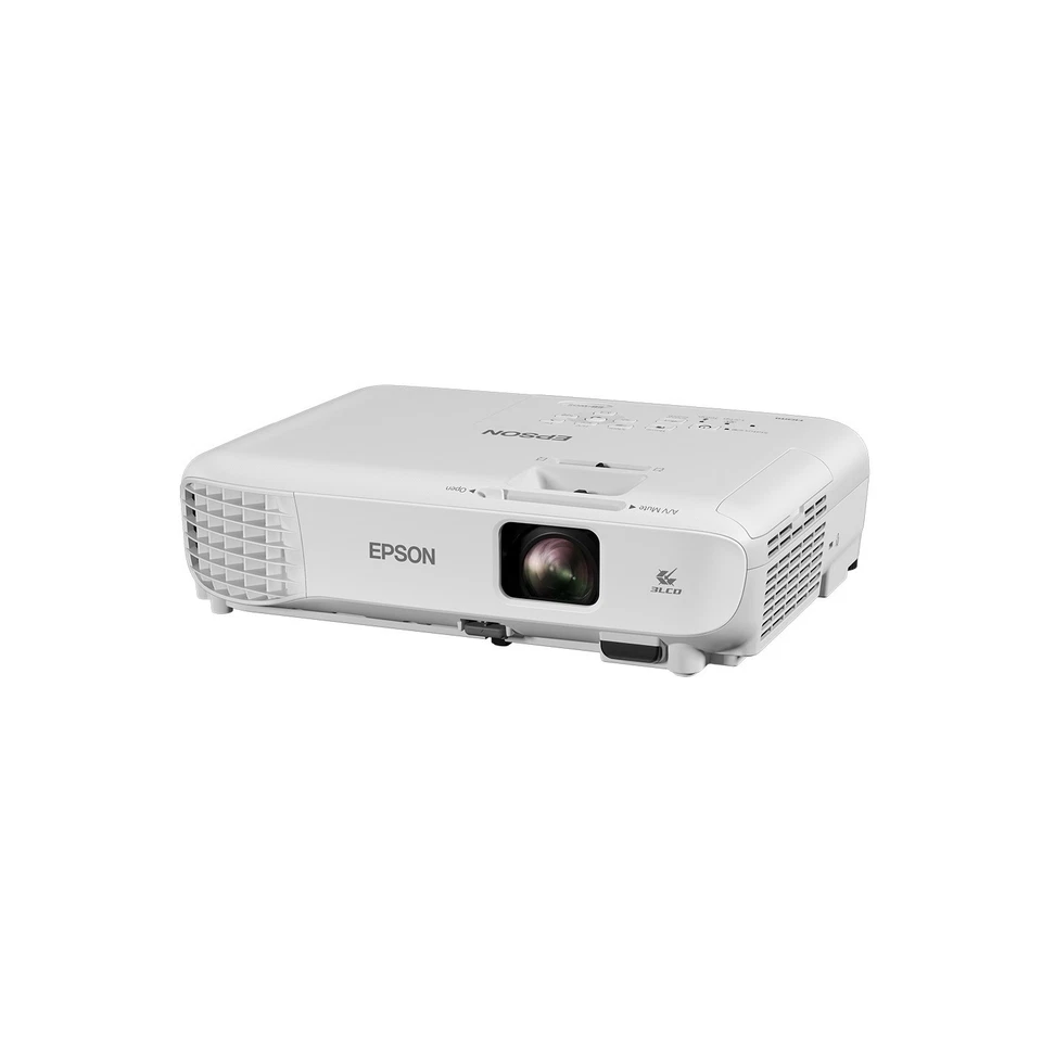 Epson EB-W05 3300 Lumens HDMI WXGA 16:10 New Lamp Video Projector Home or Office - Image 1 of 3