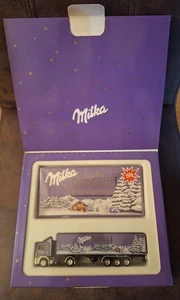 Albedo VOLVO F12 Milka Weihnachtsschokolade in exclusiver Verpackung - Bild 1 von 2