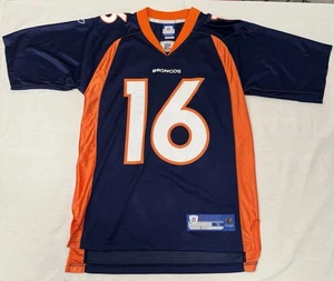Camiseta de fútbol americano NFL Denver Broncos Jake Plummer #16 Reebok pequeña para hombre  - Imagen 1 de 8