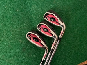 Ladies Lynx Crystal half set 5H, 7, 9 irons plus SW - Picture 1 of 9