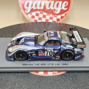 SPARK 1/43 Marcos LM 600 #70 LeMans 1995 Euser Hodgetts Erdos S0781 - Picture 1 of 10