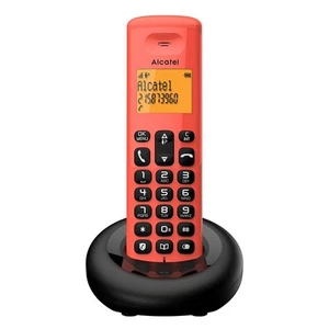 Schnurloses Telefon Alcatel Schwarz/Rot - Bild 1 von 1