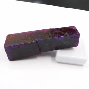 247.75 Ct Natural Purple Tanzanite UnCut Rough CERTIFIED Loose Gemstone - Picture 1 of 9