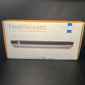 NeatReceipts Portable Scanner + Scanner Organization Software Premium Bundle - Afbeelding 1 van 2