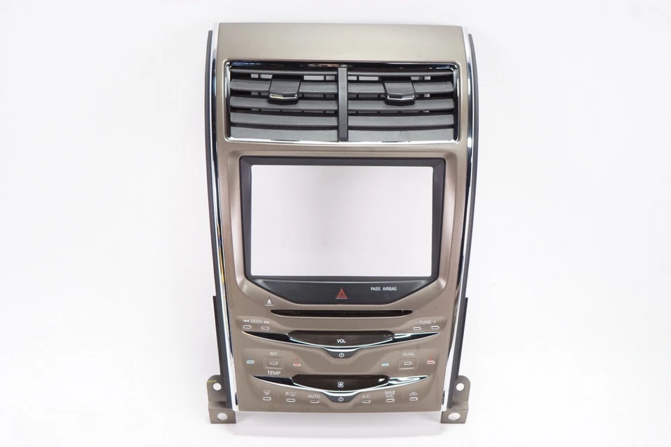 Lincoln MKX Calentador Climatizador Radio CD Control Tablero Bisel OEM 2011-2014 Foto 1 de 4