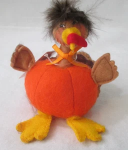 Annalee---2024---3"---Türkei Kürbis---Neu mit Etikett & Tasche - Bild 1 von 3