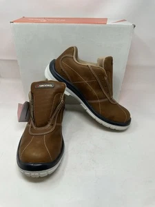 Funcional Men's Shoes Brown Black White Size 10.5 Work Safety Shoes Alloy Toe - Picture 1 of 9