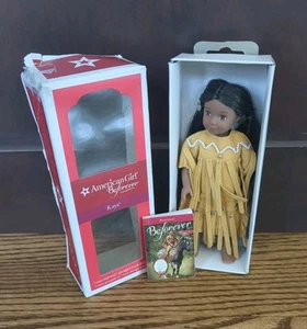  American Girl Beforever Kaya 6" Mini-Doll with Mini Book Figure - Picture 1 of 9