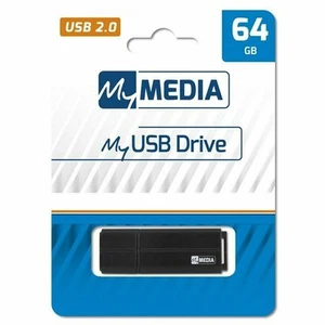 Clé USB MyMedia Noir 64 GB - Photo 1/1