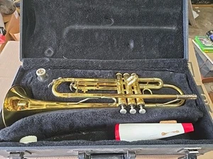 Trompeta King 601 vintage con estuche de transporte - Imagen 1 de 1