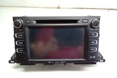 19 2019 Toyota Highlander CD Player Radio Receiver w/ Navigation OEM - Image 1 of 4