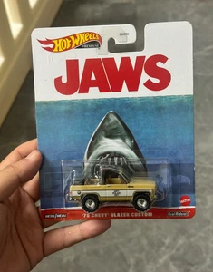 Blazer Chevy Mattel Hot Wheels Premium 2023 JAWS 75 personalizado *nuevo sellado* DMC55 - Imagen 1 de 7