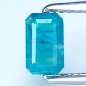 0.88 Ct Supreme Perfect Octagan 7.6 x 4.8 MM 100% Natural Green Germany HAUYN - Picture 1 of 8