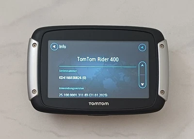 TomTom Rider 400 4,3" Display Lifetime TomTom Traffic via Bluetooth - Bild 1 von 4