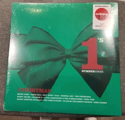 Various Artists Christmas #1s Vinyl Album, Elton John, Nat King Cole, Jackson 5 - Image 1 of 2