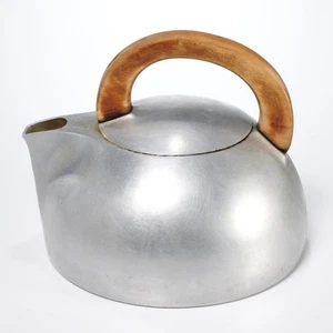 John Gordon Rideout Wagner Ware Art Deco Magnalite Lg Tea Pot Kettle 4135 Rare A - Picture 1 of 5