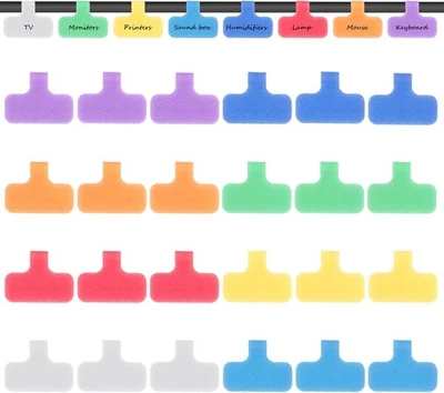 TIEOME 24 маленький, синий, зеленый, светло-оранжевый, фиолетовый, красный, белый, желтый  - Изображение 1 из 4