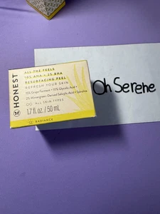 Exfoliante rejuveneciente Honest Beauty All The Feels, 10% AHA + 2% BHA, 1,7 fl oz - Imagen 1 de 4