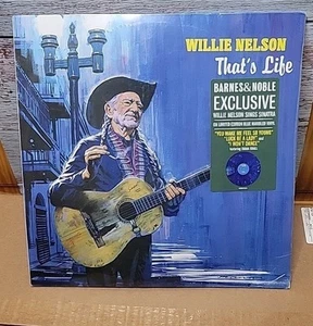 Willie Nelson - That's Life - Willie Nelson Sings Sinatra - Ltd Blue Color Vinyl - Picture 1 of 2