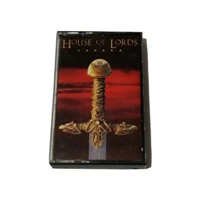 House of Lords Sahara Cassette 1990 Heavy Metal Hair Band Gene Simmons Records  - Image 1 of 4