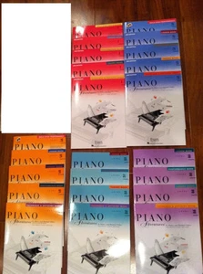 NUEVO PAQUETE DE LIBROS FABER PIANO ADVENTURES NIVEL 1, 2A, 2B, 3A, 3B - Imagen 1 de 1