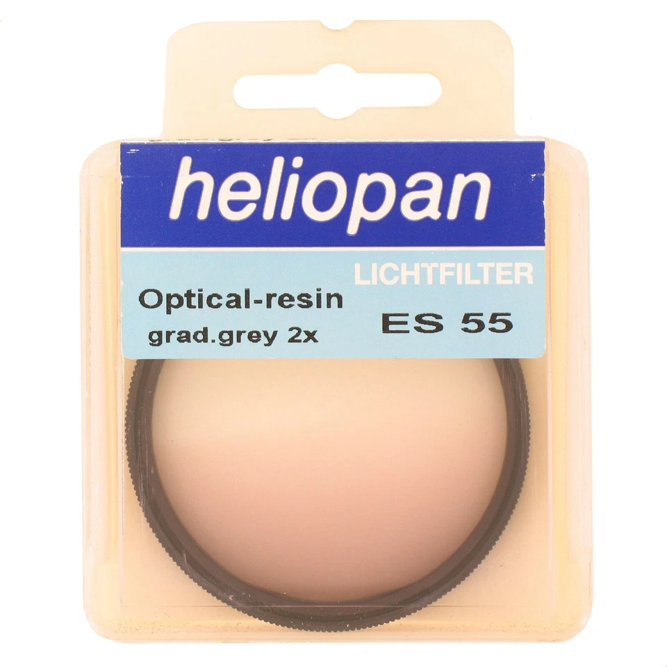 Heliopan 55MM Gradual Grey 2X Filter - Image 1 of 1