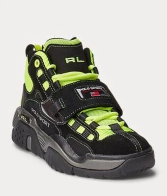 Men's Polo Sport PS100 Suede Leather High-Top Sneakers - Image 1 of 4