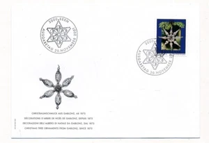 D404118 Switzerland FDC 2001 Christmas Tree Decoration - Picture 1 of 1
