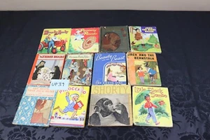 12x Vintage Childrens Books Little Black Sambo Three Bears Pinocchio Handy Andy - Imagen 1 de 8