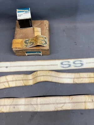 NOS GM 1973-1977 Chevy El Camino SS Racing Stripe Decal Super Sport Chevrolet OE - Image 1 of 4