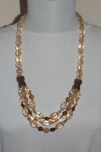Barse Statement Faux Quartz Necklace - Picture 1 of 7