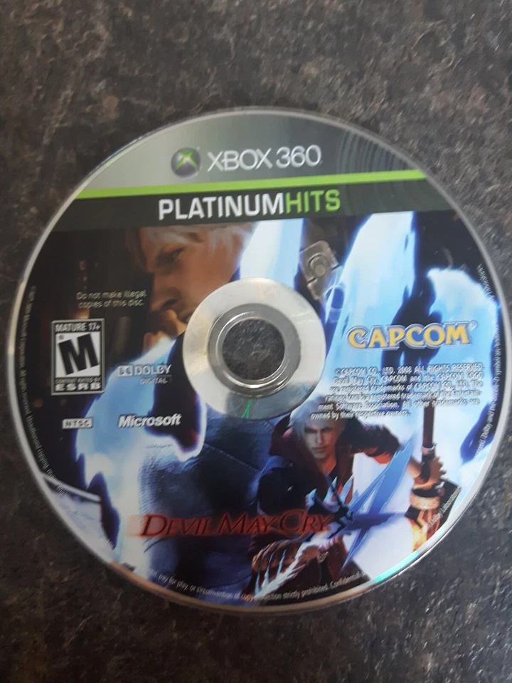 Devil May Cry Platinum Hits 2008 Xbox 360 Game Good Condition (Disc Only) - Image 1 of 1