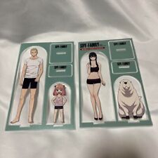 SPY×FAMILY Volume 13 Special Accessories Dress-up Sticker & Acrylic Stand Set