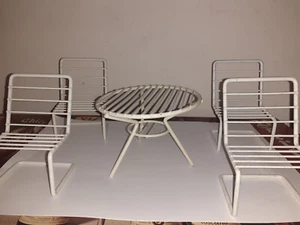 Vintage set per Gazebo Barbie in metallo anni 70 Mattel #8157 - Foto 1 di 1