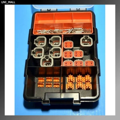 72 PCS DEUTSCH DTP 4-PIN Connector Kit 12-14AWG Solid Contacts (Made in USA) - Image 1 of 3