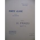 Fraggi Hector Door Close Singer Piano 1908