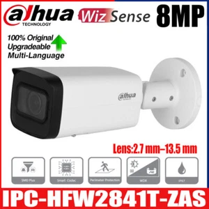 Dahua IPC-HFW2841T-ZAS 4K 8MP IR Vario-Fokus Bullet WizSense POE Netzwerkkamera - Picture 1 of 8