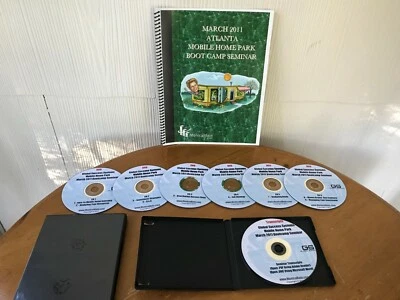 MOBILE HOME PARK  BOOT CAMP SEMINAR ON VIDEO BY MONICA MAIN  - WORKBOOK & 7 CDS! - Image 1 of 4