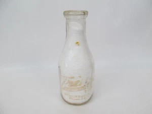 Vintage Milk Bottle Glass Quart – Rare Trent’s Ferry Rd. Dairy Lynchburg, VA - Picture 1 of 3