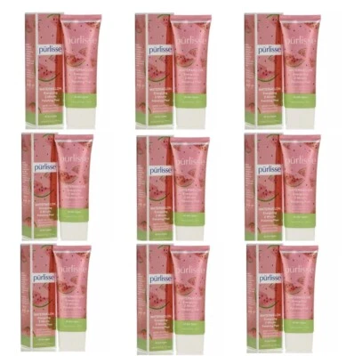 Purlisse Watermelon Energizing 2 Minute Polishing Peel Face Mask NIB (Pack Of 9) - Image 1 of 4