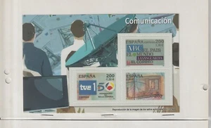 España Comunicación Hojita Recuerdo de Serie emitida año 2000 (GT-421) - Imagen 1 de 1