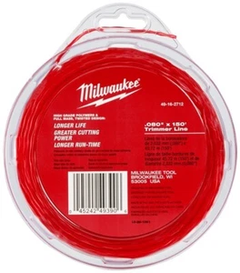 MILWAUKEE WEEDEATER TRIMMER LINE .080X150' 49-16-2712 HIGH GRADE TWISTED 0333153 - Picture 1 of 1