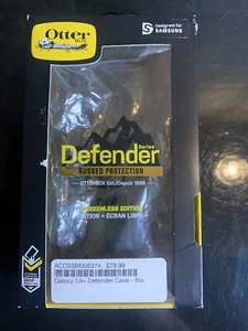 Coque noire OtterBox Defender pour Samsung Galaxy S9+ neuve boîte ouverte complète - Photo 1 sur 15