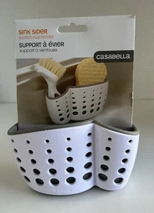 Sink Sider Suction Cup Holder - White - Organizer for Sink or Tub - Casabella - Picture 1 of 8