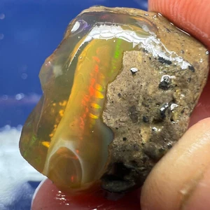 48 Carat High-Quality Ethiopian Opal Rough | Natural Raw Gemstone Specimen - Picture 1 of 8