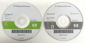 HP Deskjet 3600 Series Printers CD-ROM Lot 2 CD’s Windows XP & MAC OS X v10.2.8