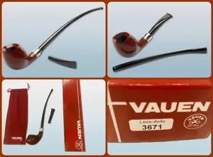 Vauen Germany Churchwarden Pfeife 3671 BONUS Extra Mundstück GESCHENKBOX Set - Bild 1 von 12